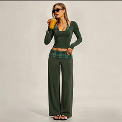 Ameshi Y2K Autumn Layered Set