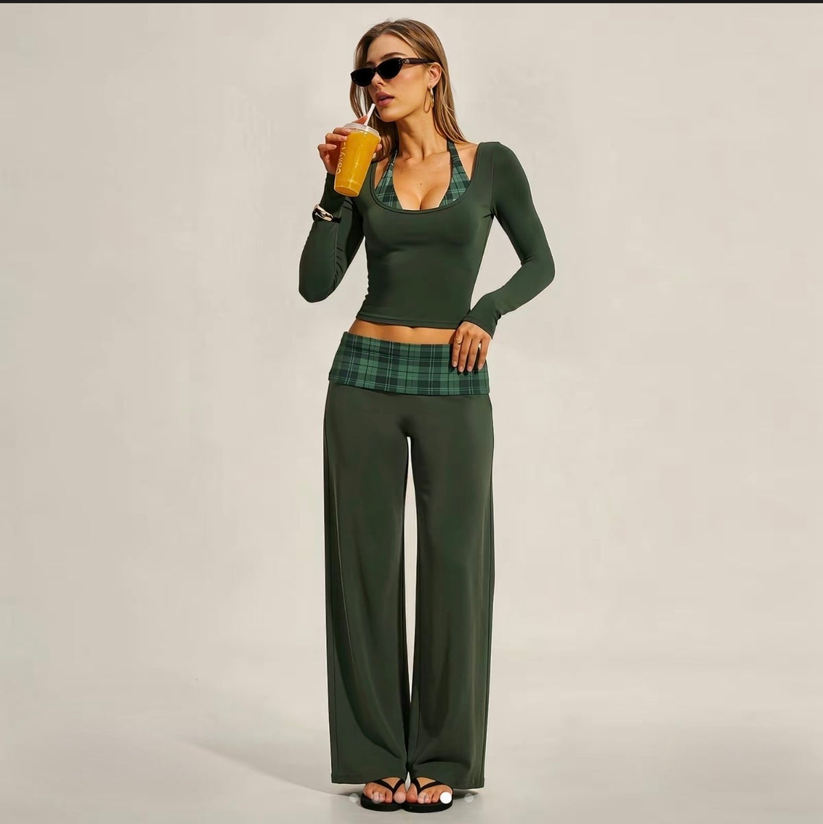 Ameshi Y2K Autumn Layered Set