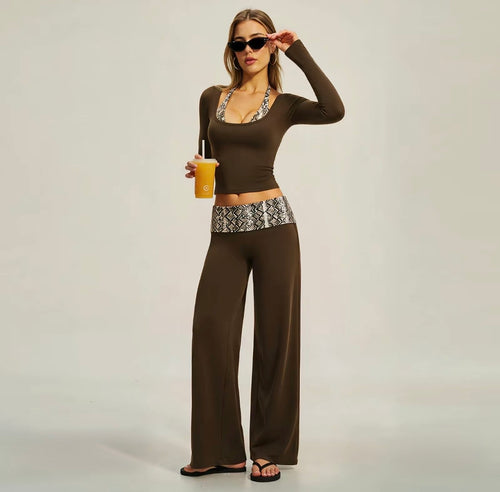 Ameshi Y2K Autumn Layered Set