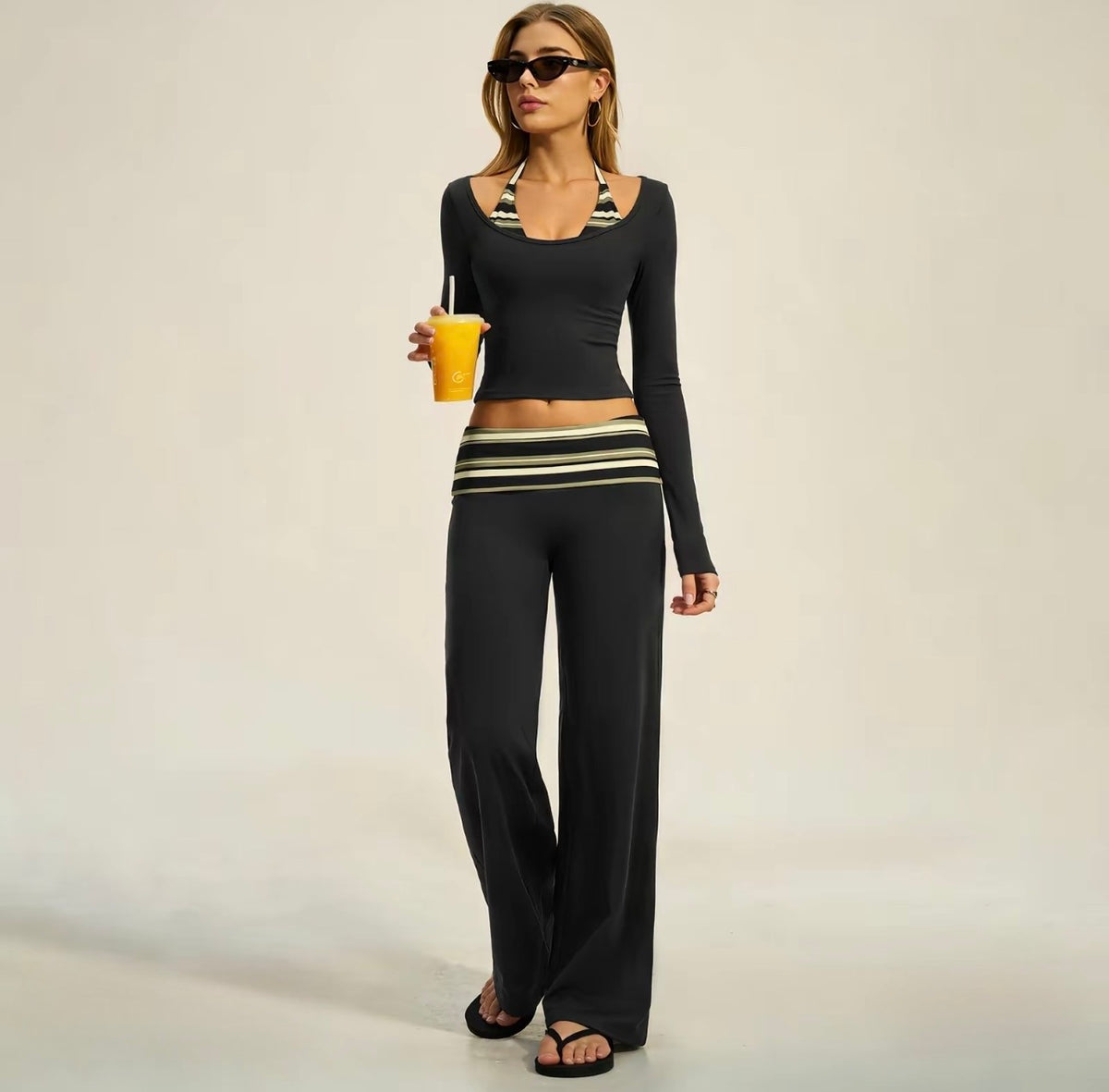 Ameshi Y2K Autumn Layered Set